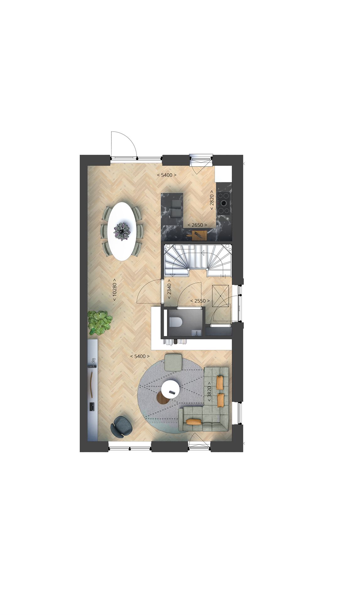 Foto 2 van Sprinkhof | Twee-onder-een-kapwoning bnr. 2