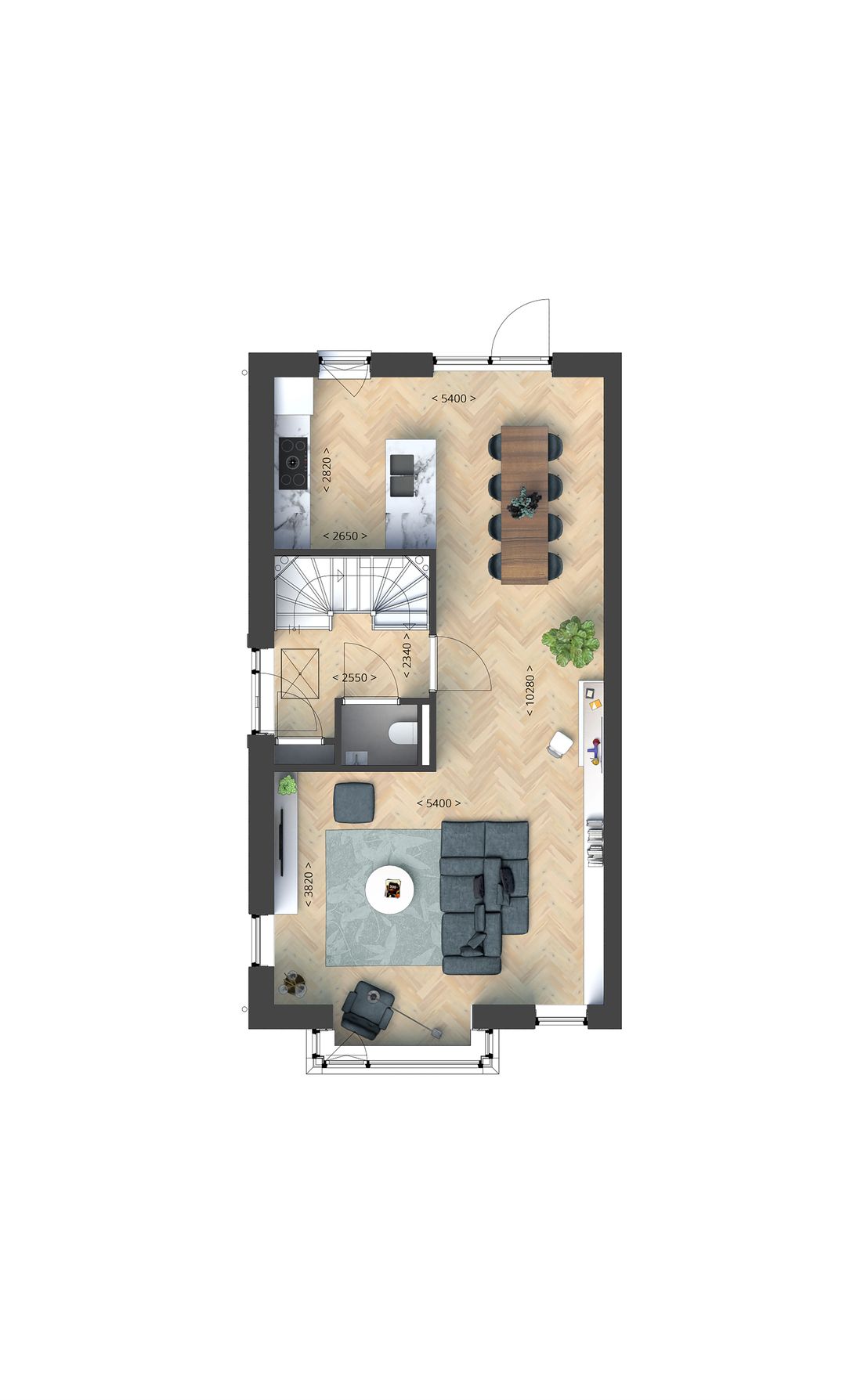 Photo 2 of Sprinkhof | Twee-onder-een-kapwoning bnr. 2