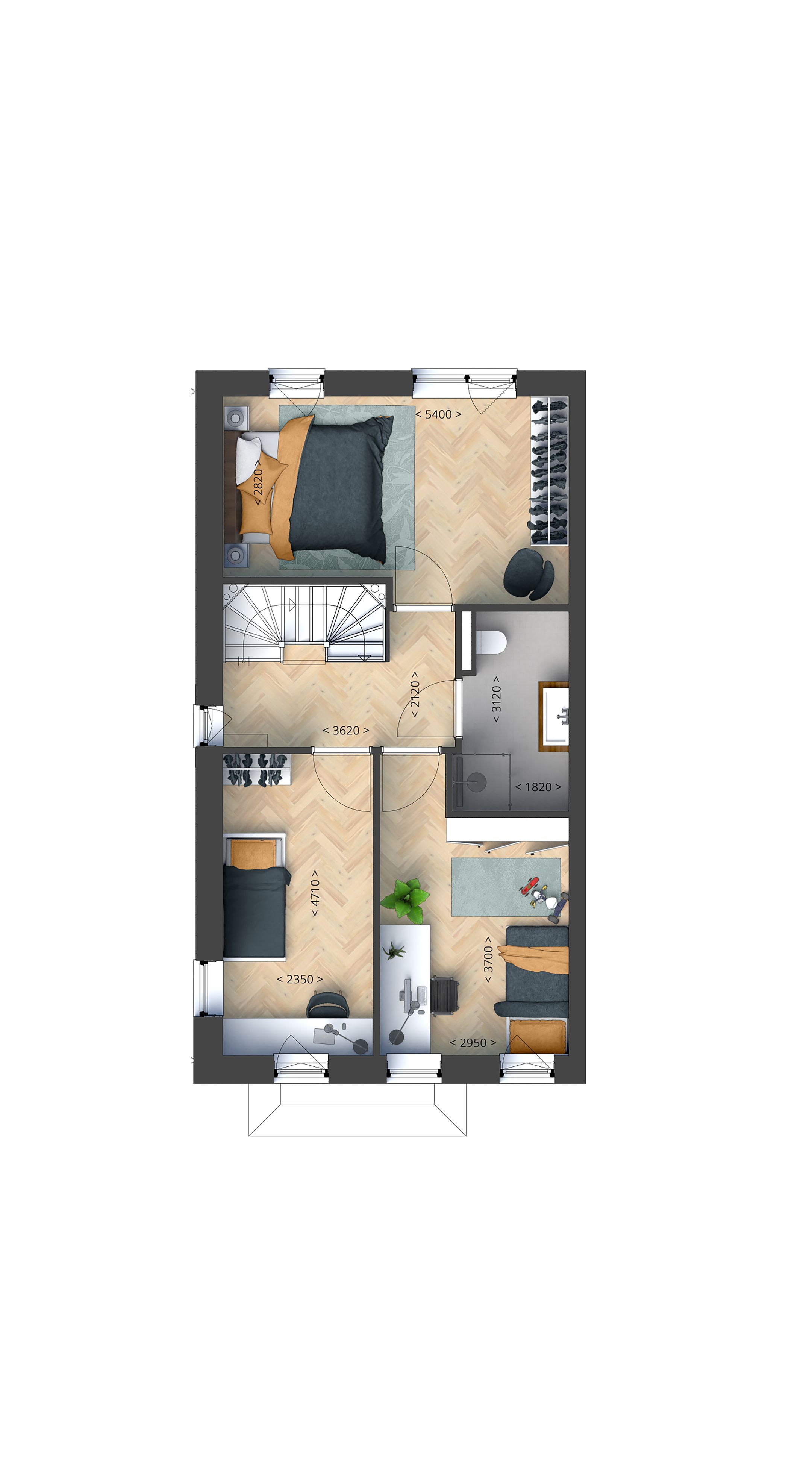 Photo 3 of Sprinkhof | Twee-onder-een-kapwoning bnr. 2