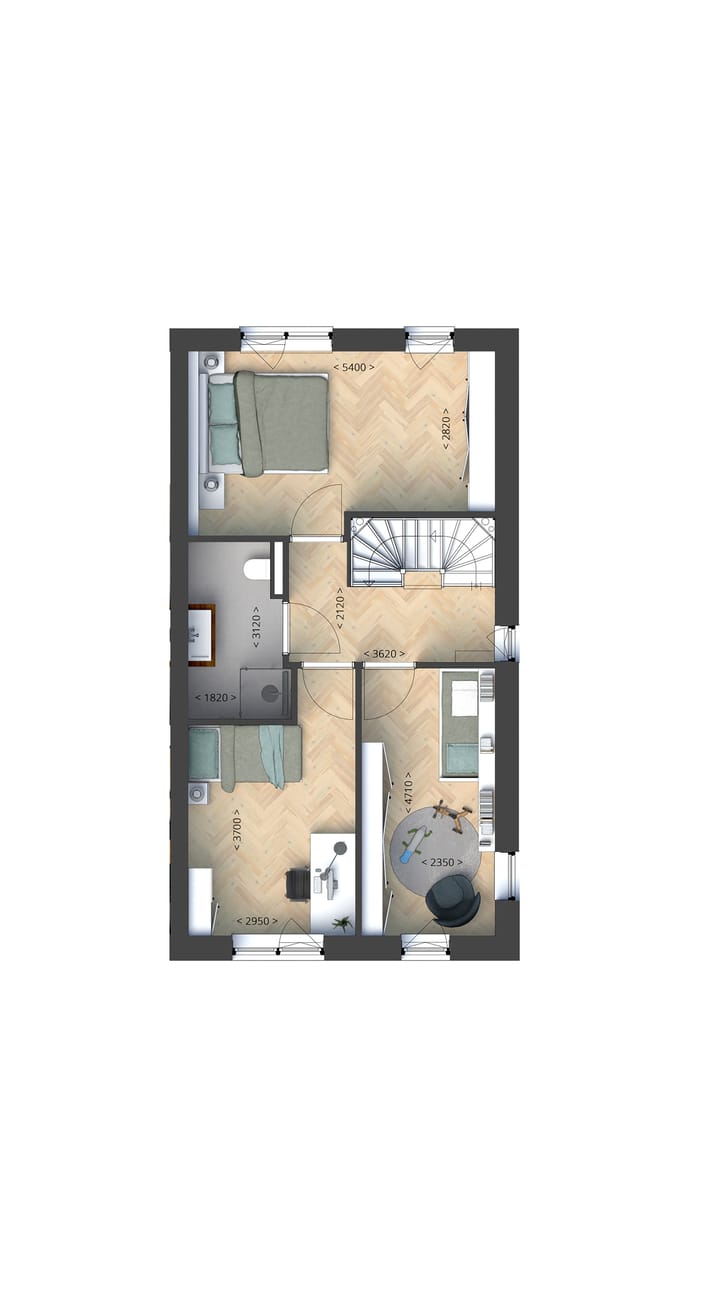 Photo 3 of Sprinkhof | Twee-onder-een-kapwoning bnr. 2