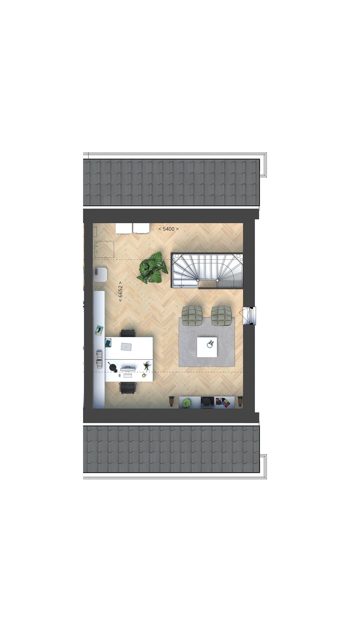 Foto 4 van Sprinkhof | Twee-onder-een-kapwoning bnr. 2