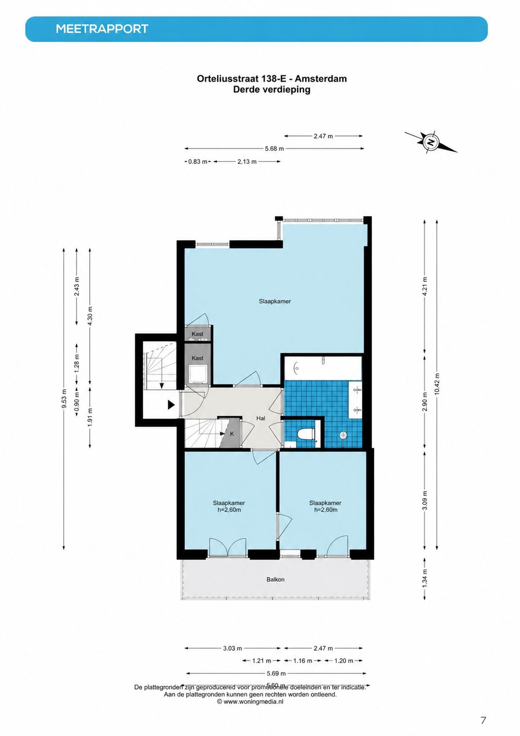 Foto 41 van Orteliusstraat 138-E