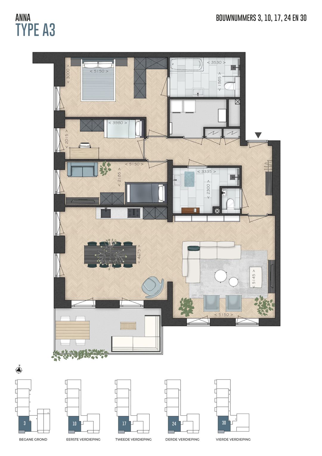 Foto 7 van Stadswerven De Hendrik - Blok A - Anna (Bouwnr. 30)