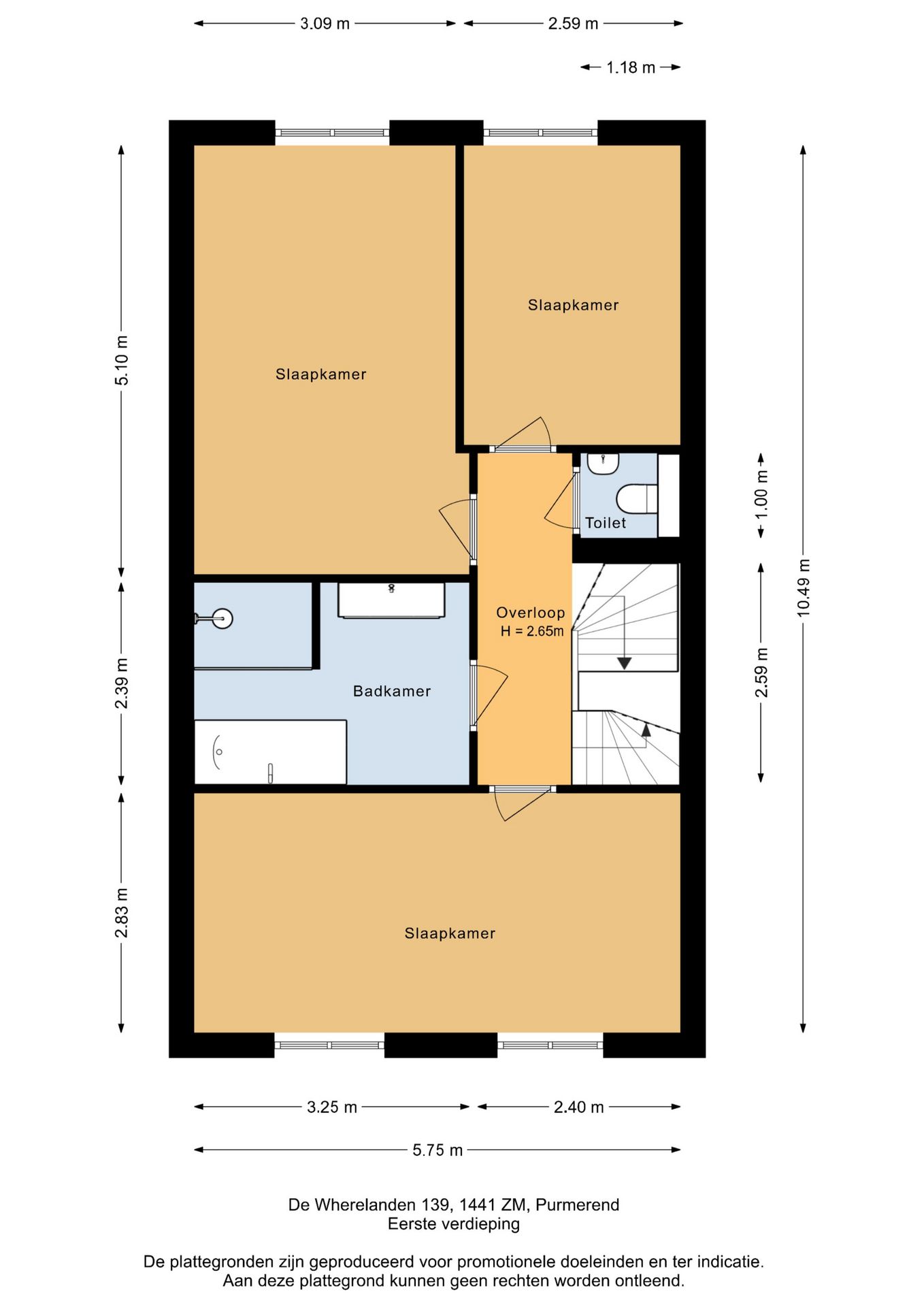Spacious Five-Bedroom Family Home with Sunny West-Facing Garden in Purmerend — 55