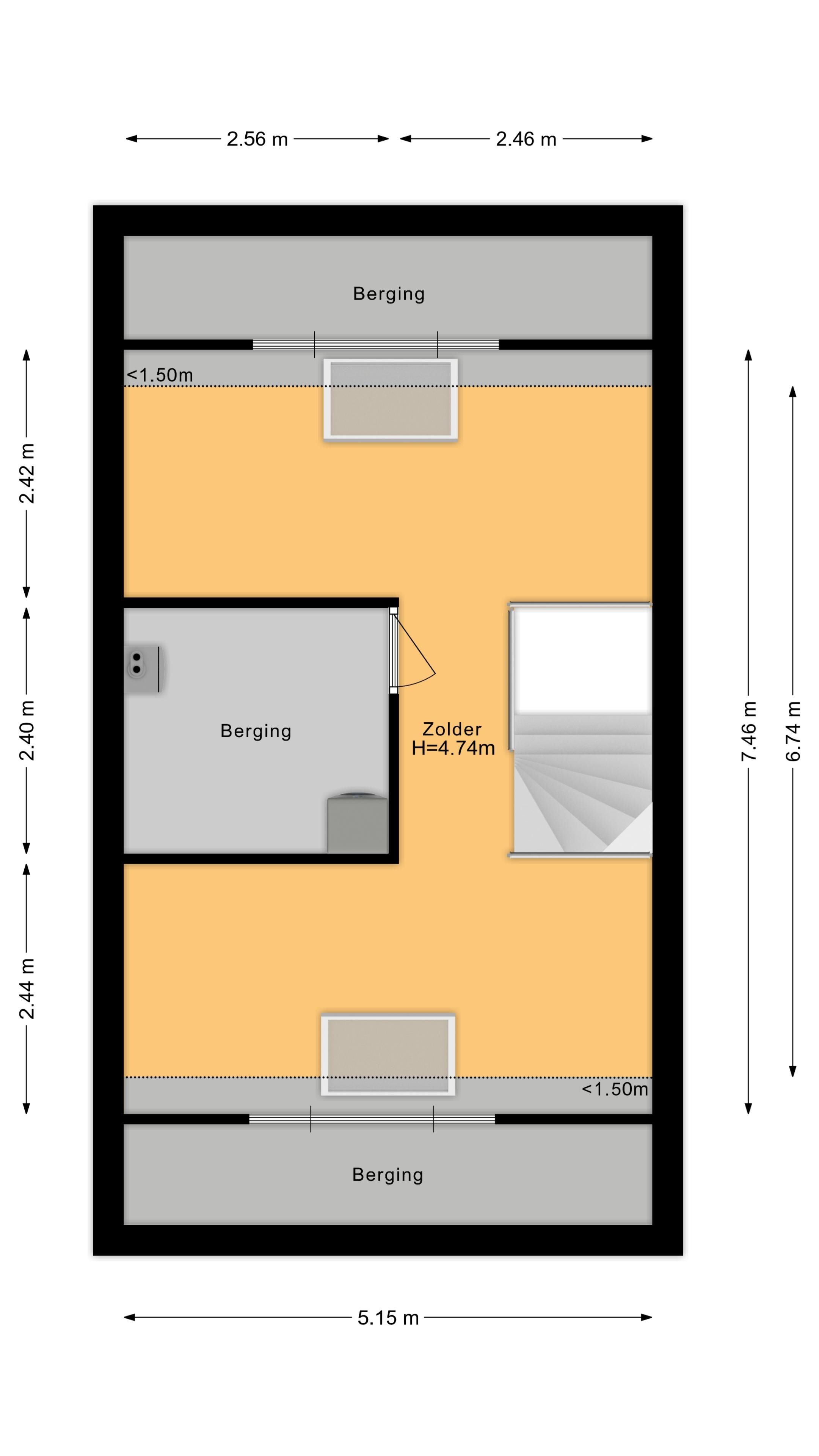 Foto 48 van Warmoldstraat 75-B