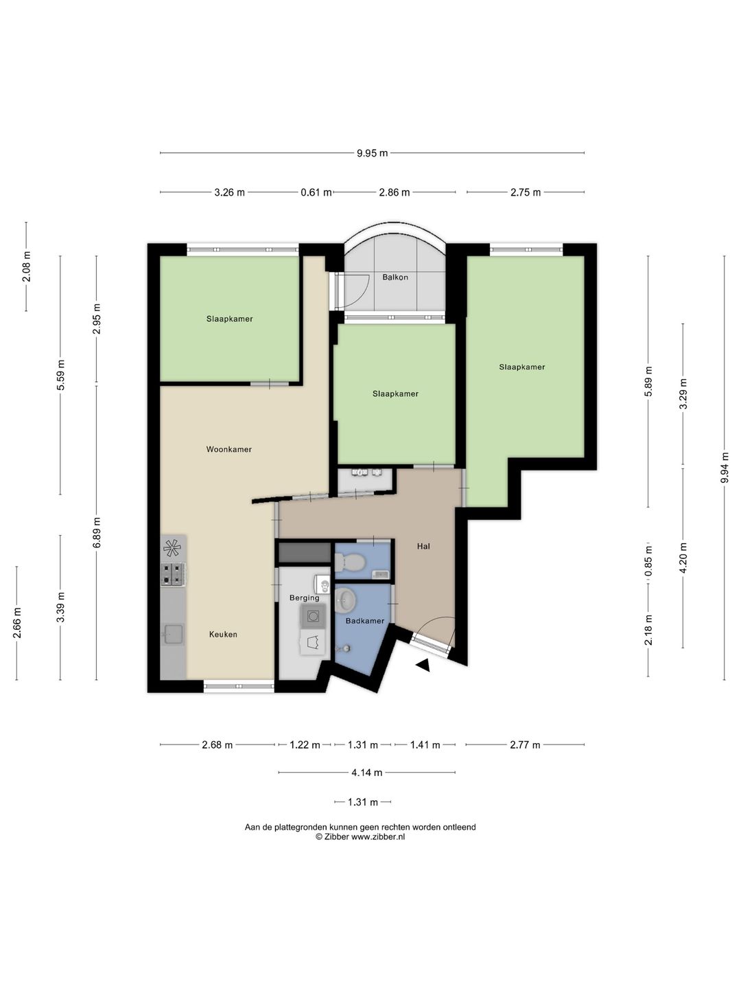 Spacious 3-Bedroom Apartment with Energy Label A in Amsterdam East — 32
