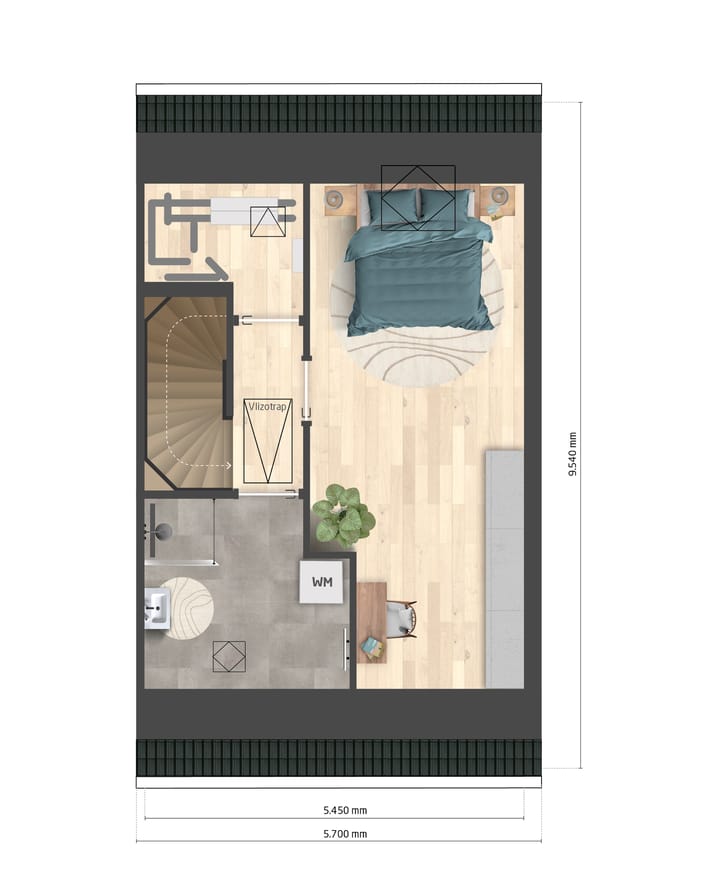 Photo 3 of Bovenwoning - Bouwnummer 166 (Bouwnr. 166)