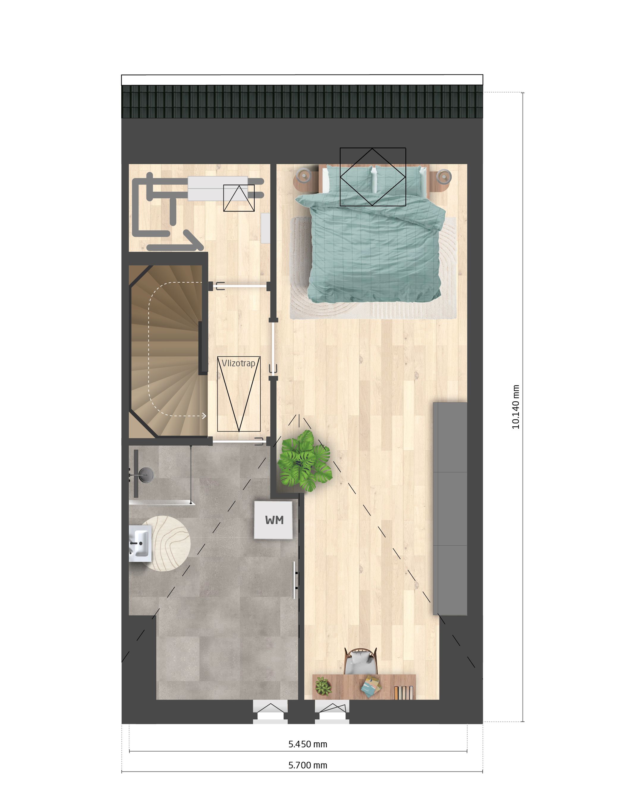 Foto 3 van Bovenwoning met accent - Bouwnummer 170 (Bouwnr. 170)