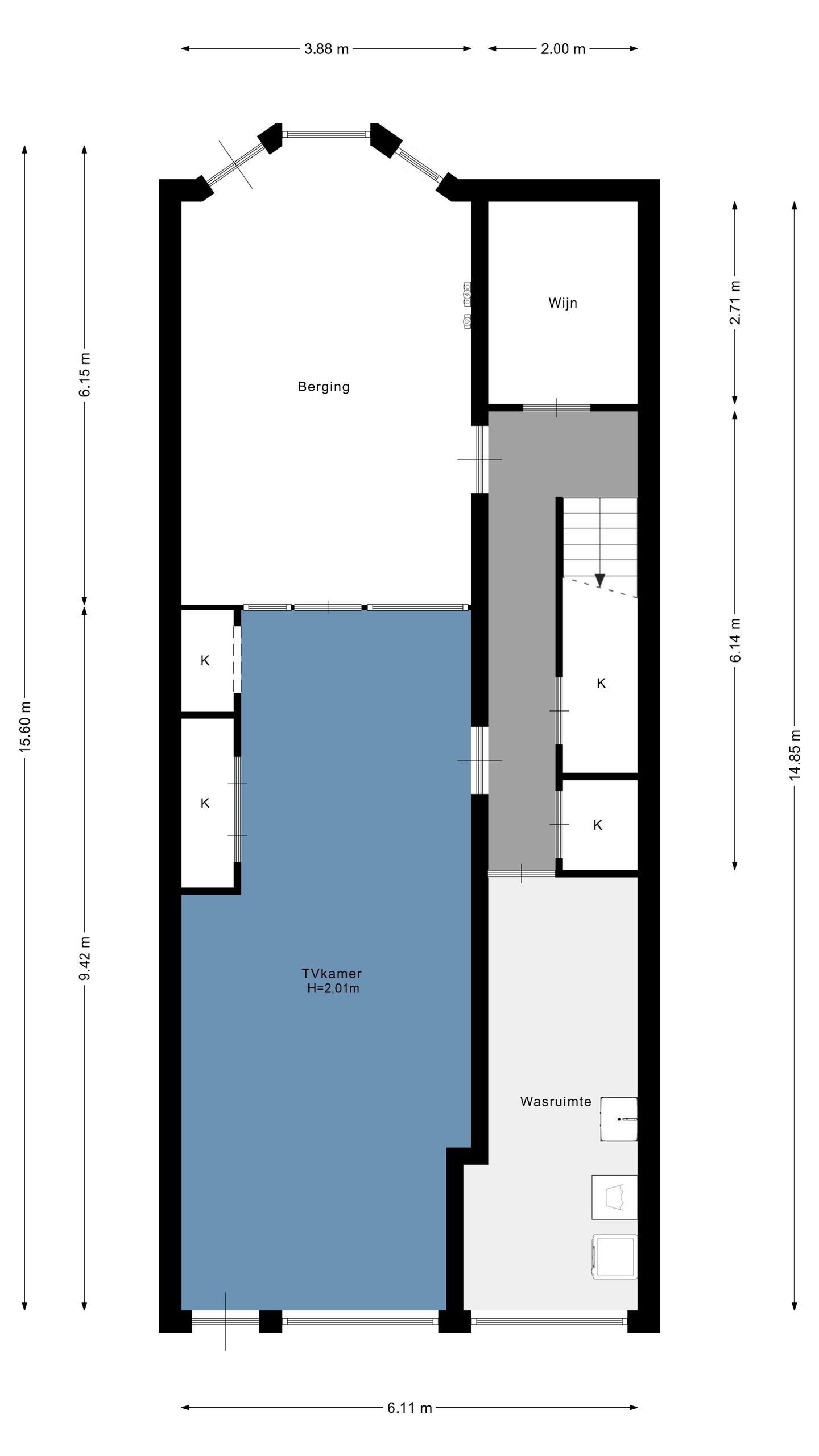 Stately Townhouse in Kralingen with Sunny Southwest Garden — 79