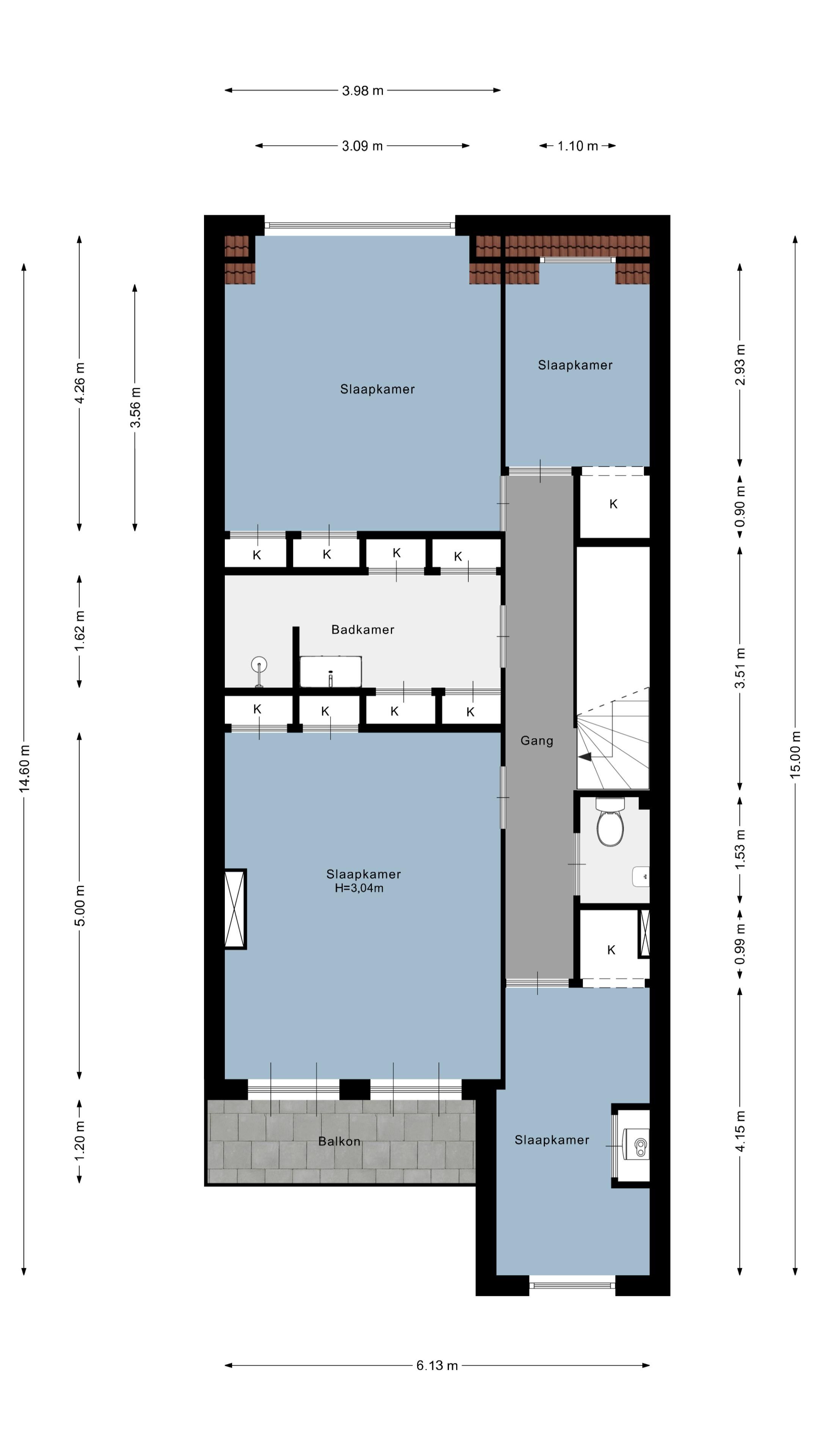 Stately Townhouse in Kralingen with Sunny Southwest Garden — 81