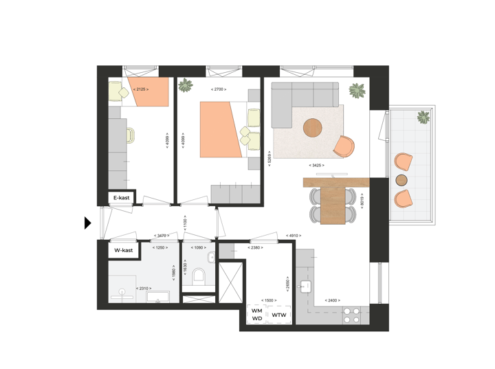 Appartement te koop: De Dorser 279, Utrecht