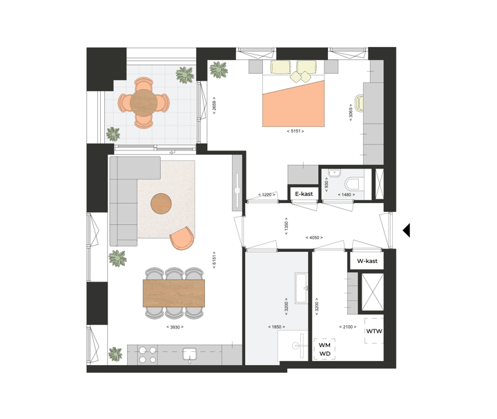 Appartement te koop: De Dorser 343, Utrecht