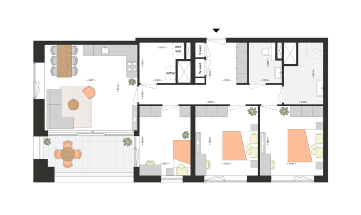 Appartement te koop: De Dorser 347, Utrecht