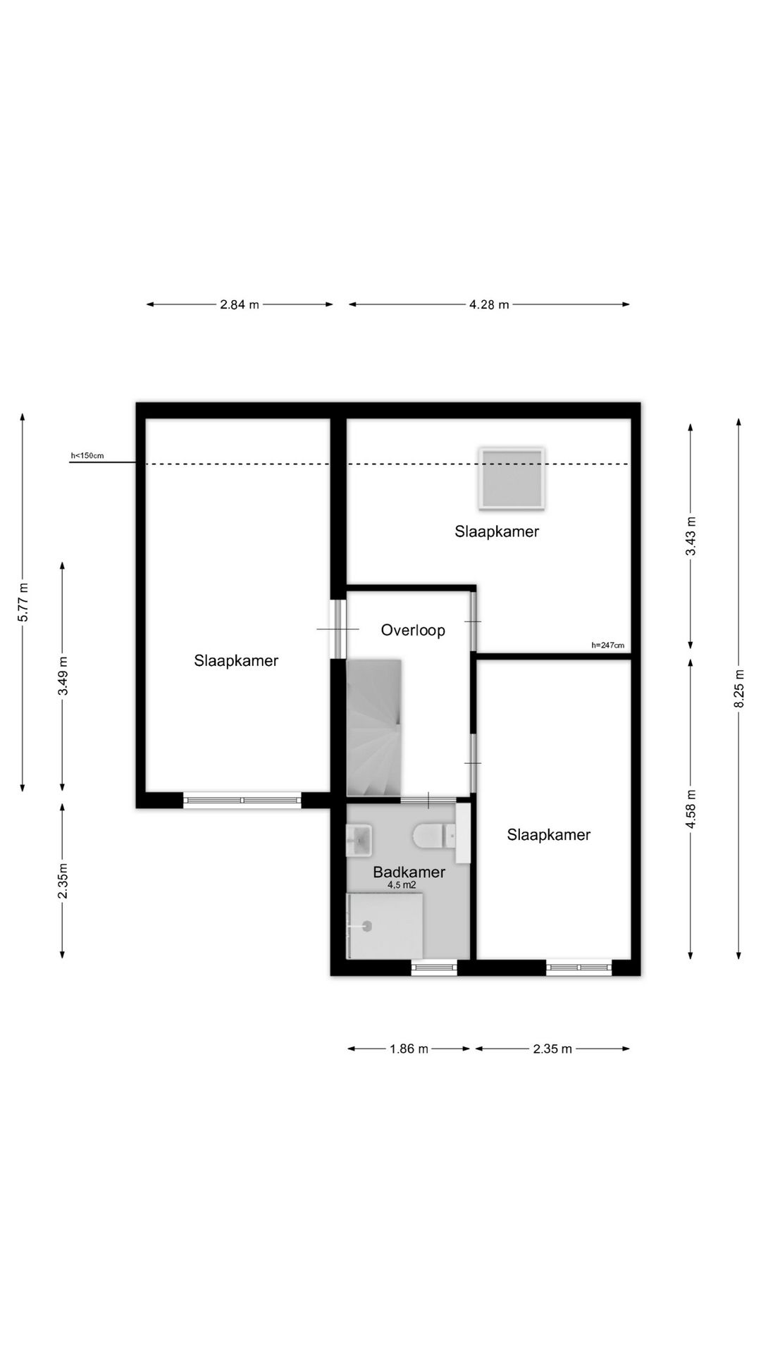 Semi-detached family home with renovation potential in quiet Gorinchem neighborhood — 29