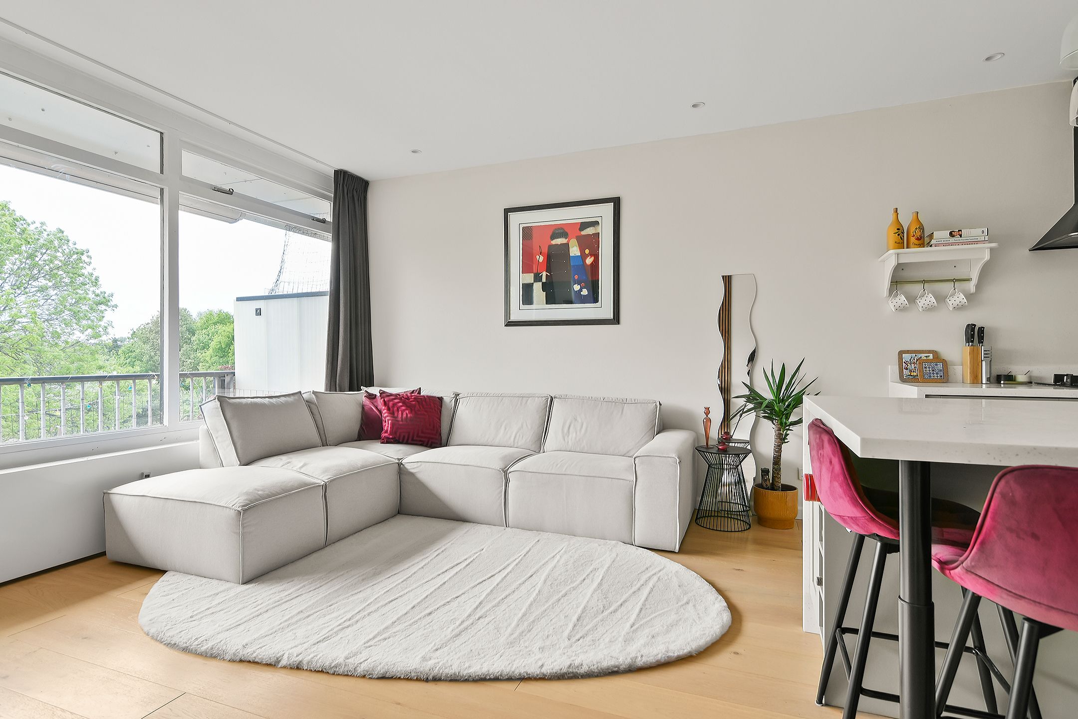 Fully Renovated Top Floor Apartment with Sunny Balcony and Water Views — 24