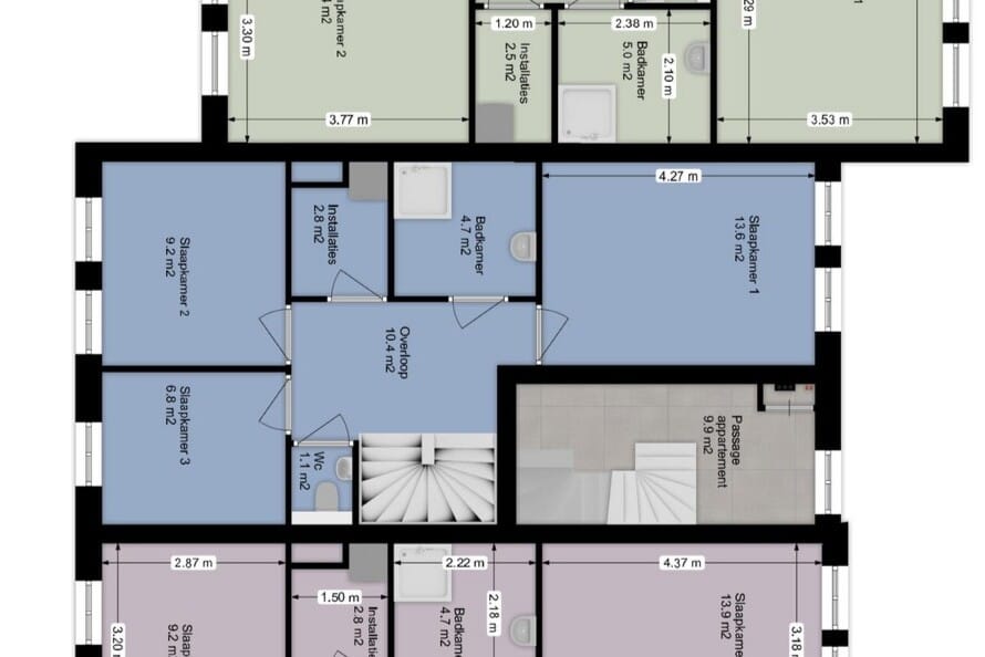 Foto 6 van Riddershof - Maisonnettes 7 (Bouwnr. 7)