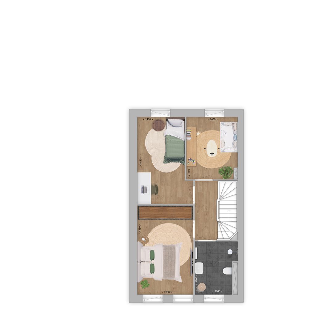 Foto 7 van rijwoning (Bouwnr. 5)