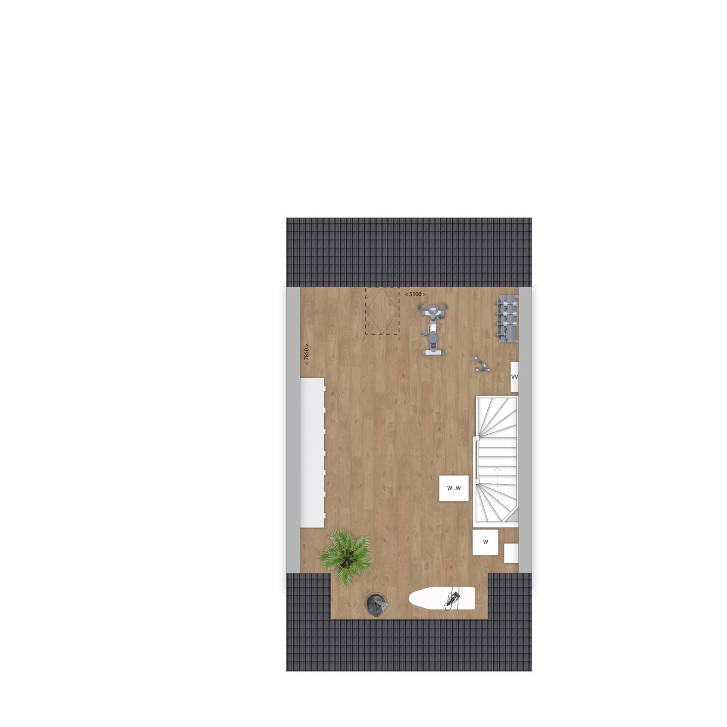 Foto 14 van rijwoning (Bouwnr. 5)