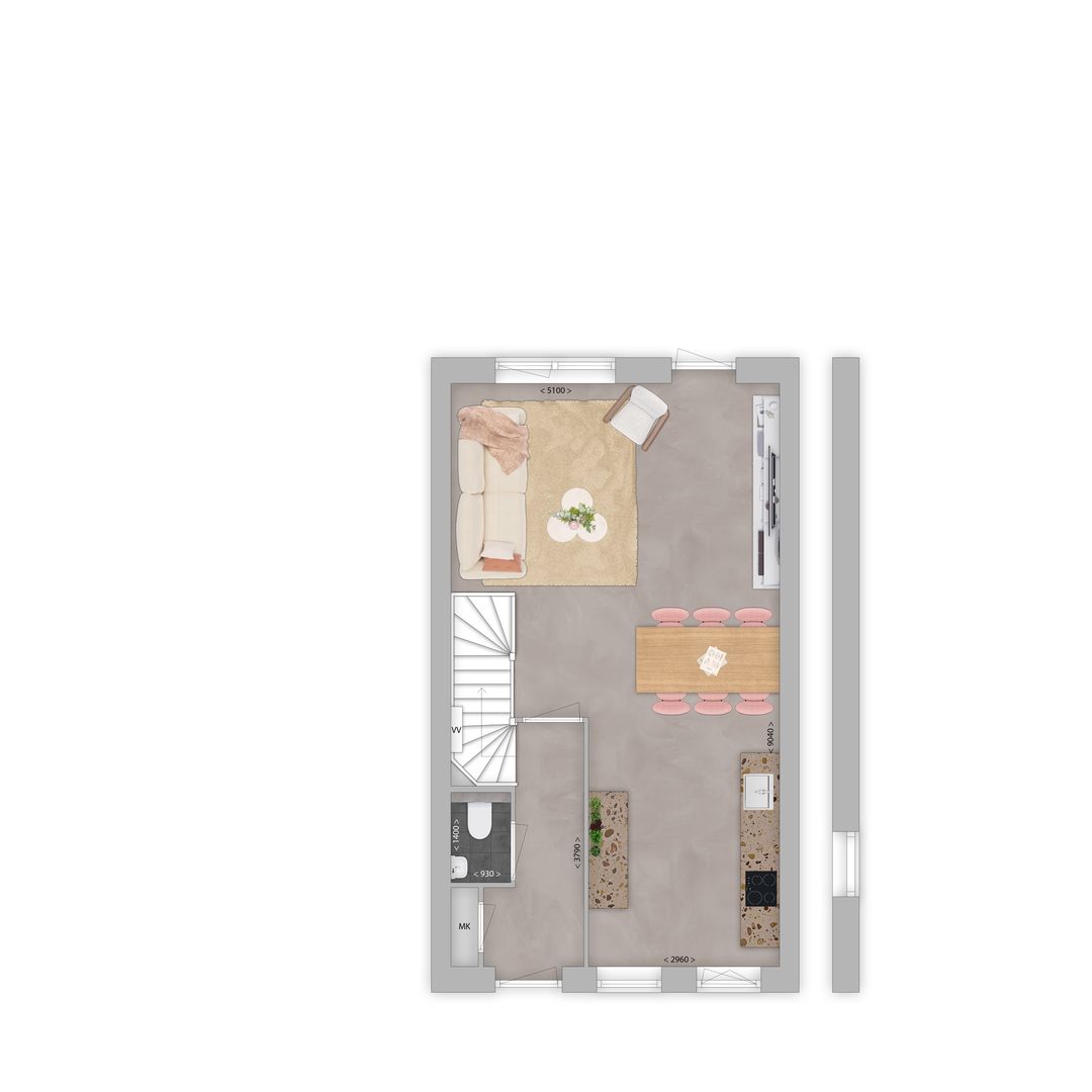 Foto 13 van rijwoning (Bouwnr. 4)
