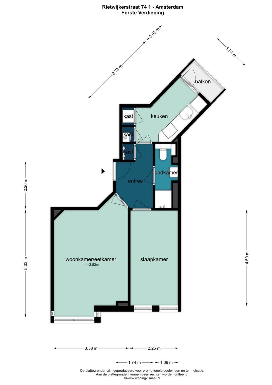 Foto 28 van Rietwijkerstraat 74-1