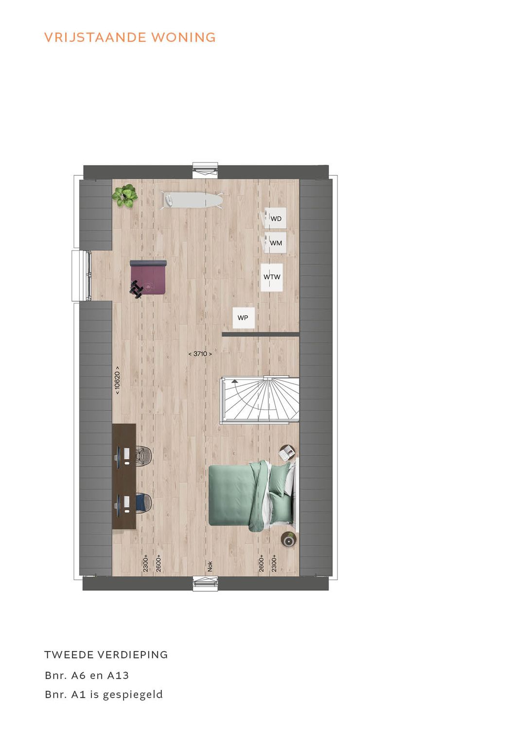 Photo 7 of Vrijstaande woning met erker (Bouwnr. A6)