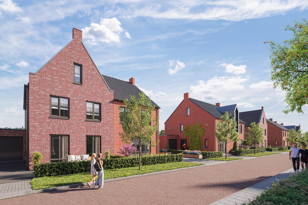Foto 1 van Twee-onder-één-kap met dwarskap (Bouwnr. A10)