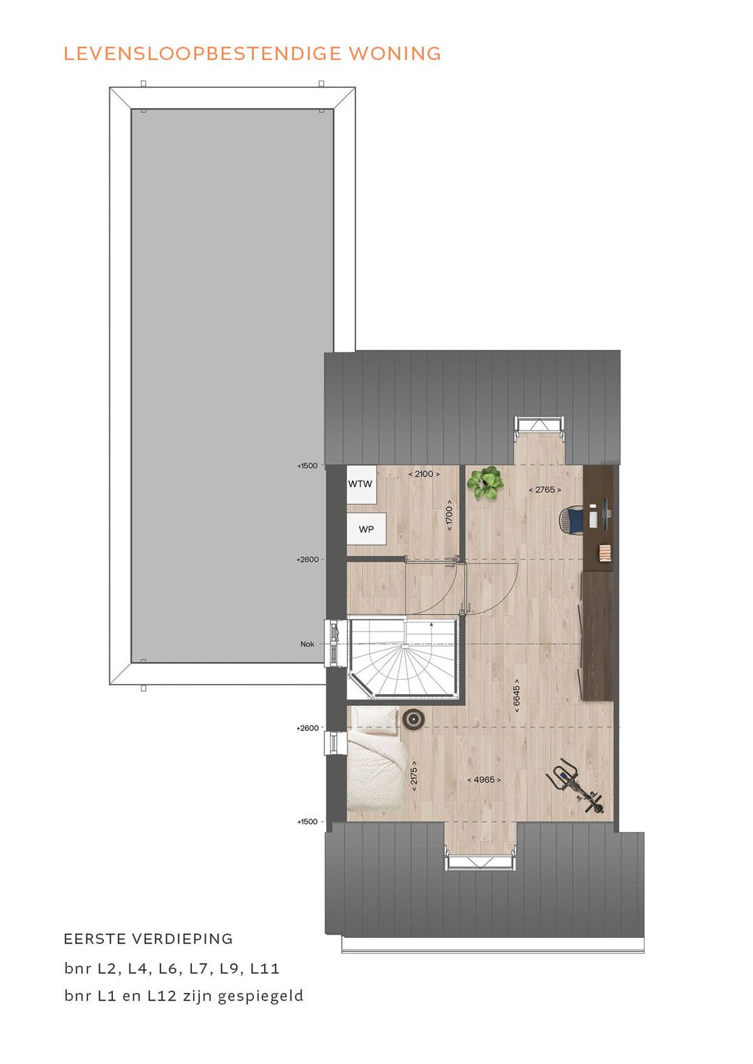 Foto 7 van Levensloopbestendige woning (Bouwnr. L12)