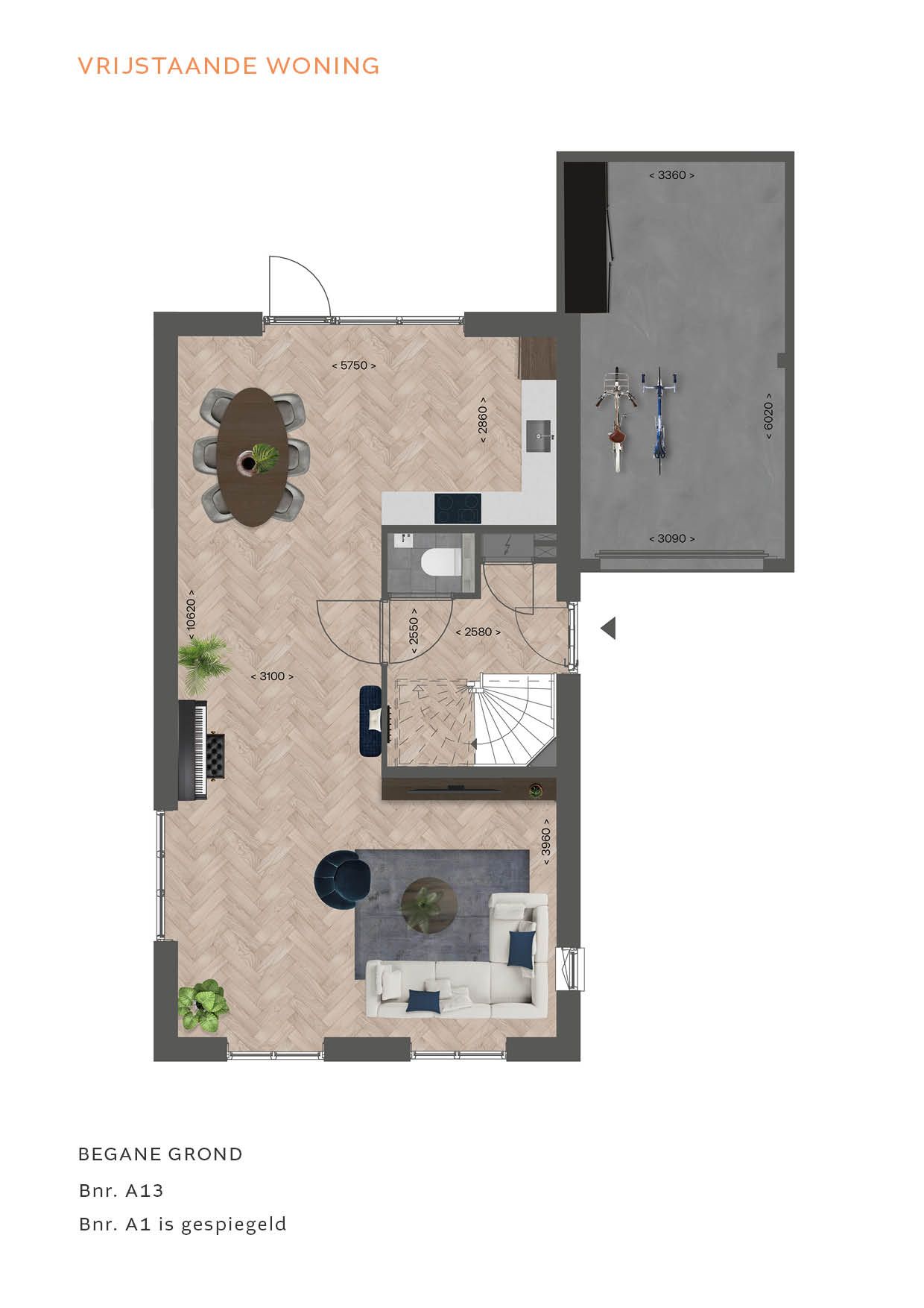 Foto 5 van Vrijstaande woning (Bouwnr. A1)