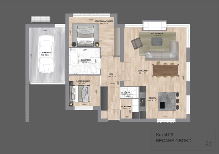 Foto 4 van Bungalow M (Bouwnr. kavel 6)
