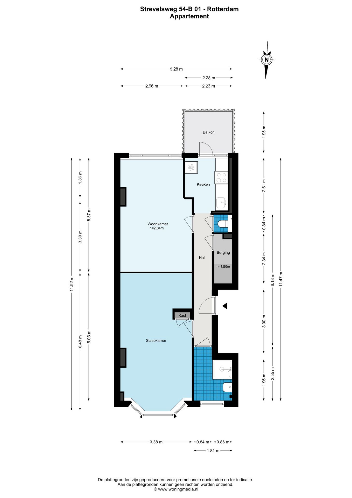Foto 18 van Strevelsweg 54-B01
