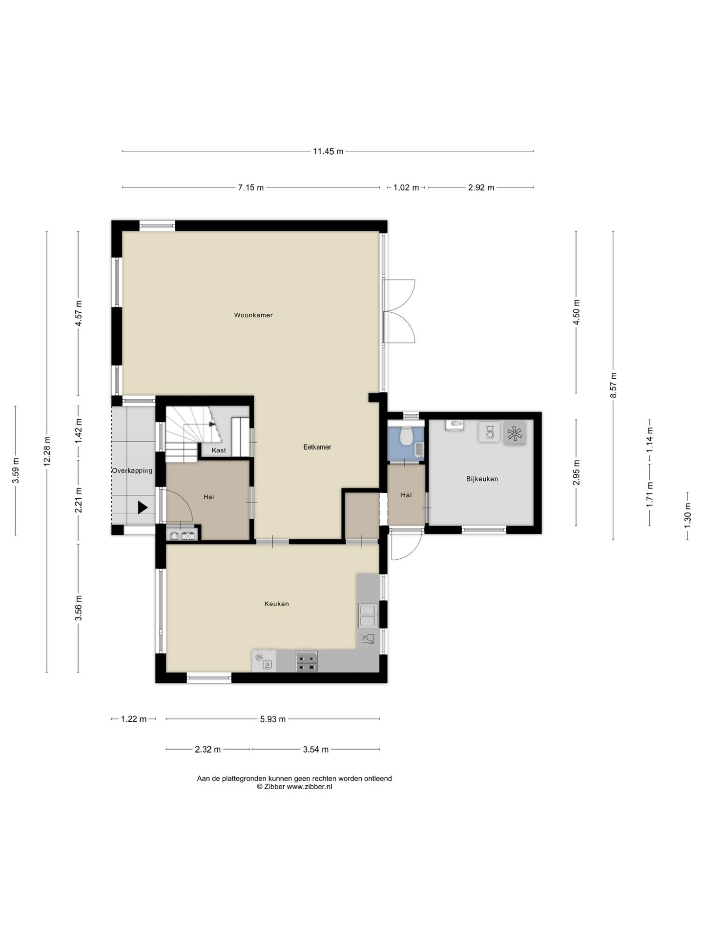 Spacious Detached Home with Five Bedrooms and Sunny Garden in Quiet Green Surroundings — 40