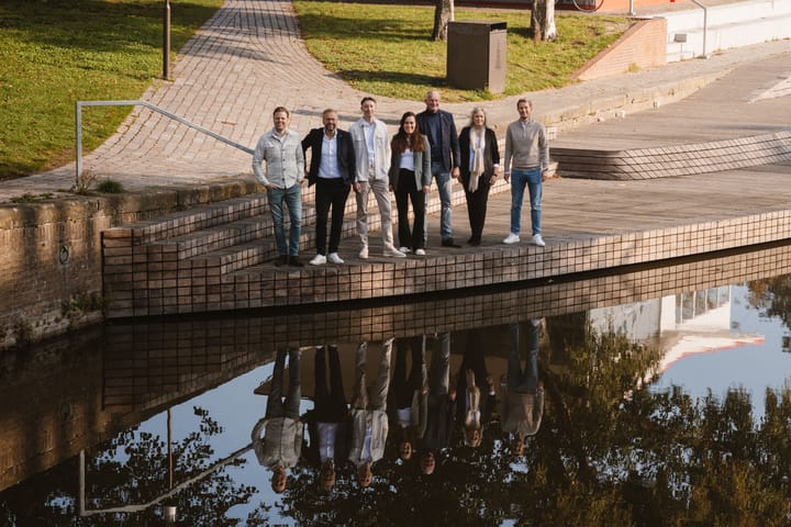 Een promotiefoto voor op kantoor