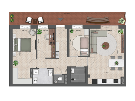 4-kamersappartement thumbnail