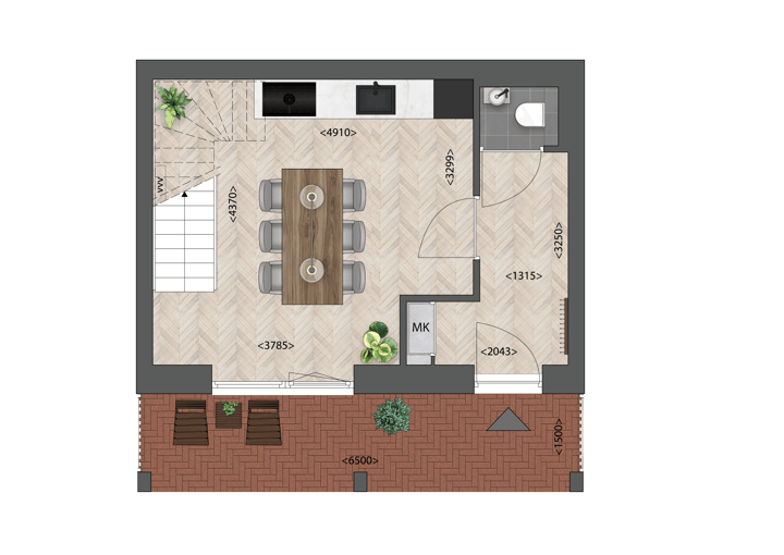 Photo 2 of Maisonnette (Bouwnr. E.00.07)