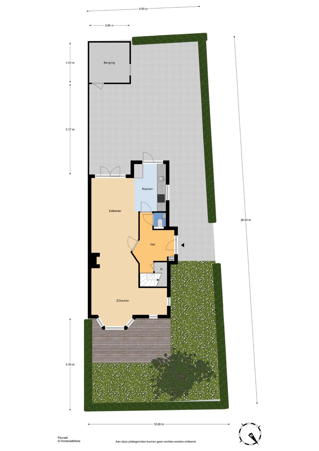 Characterful 1930s Corner House in Damsigt with Sunny Garden — 61