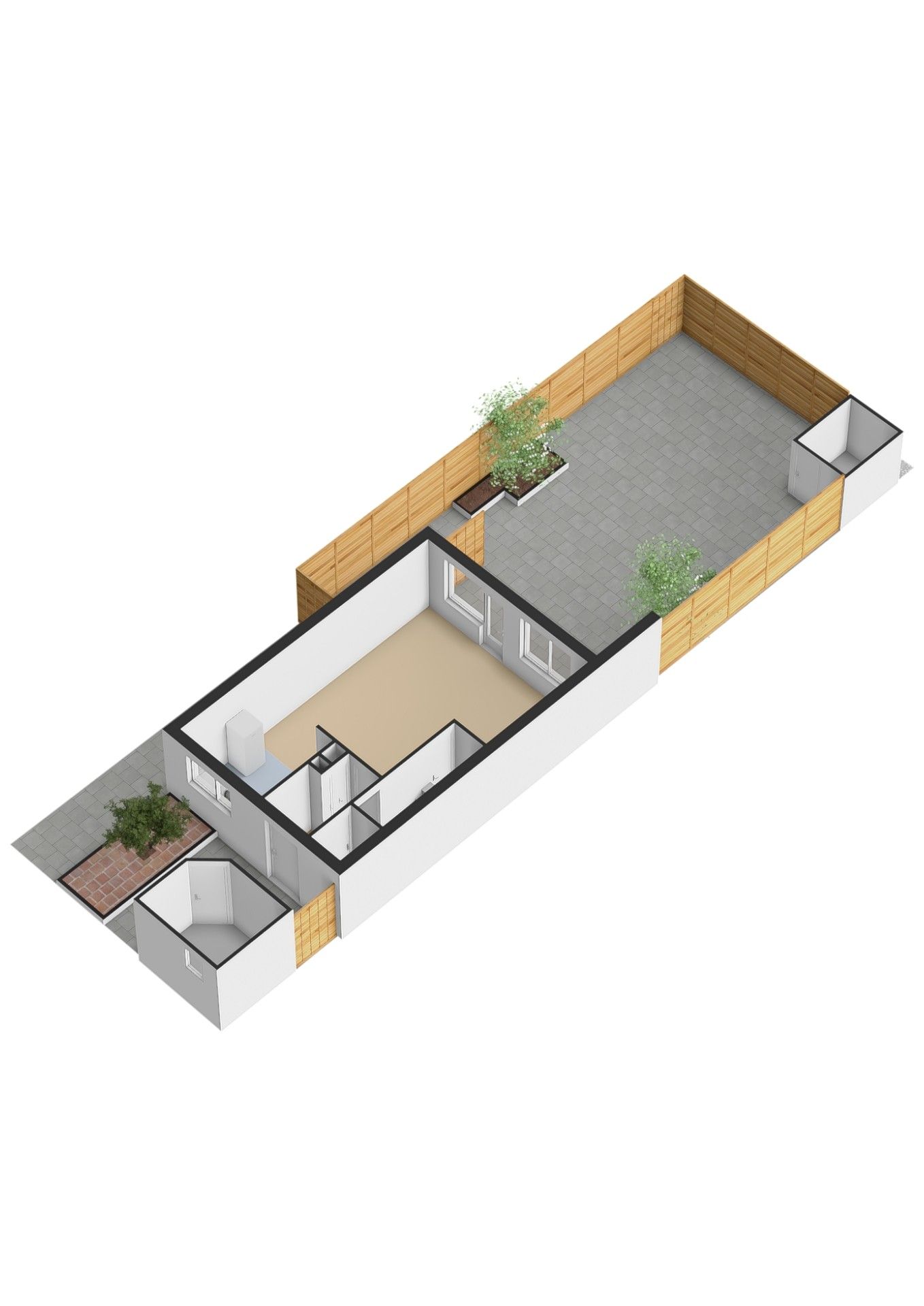 Spacious family home with sunny garden in peaceful neighborhood — 44