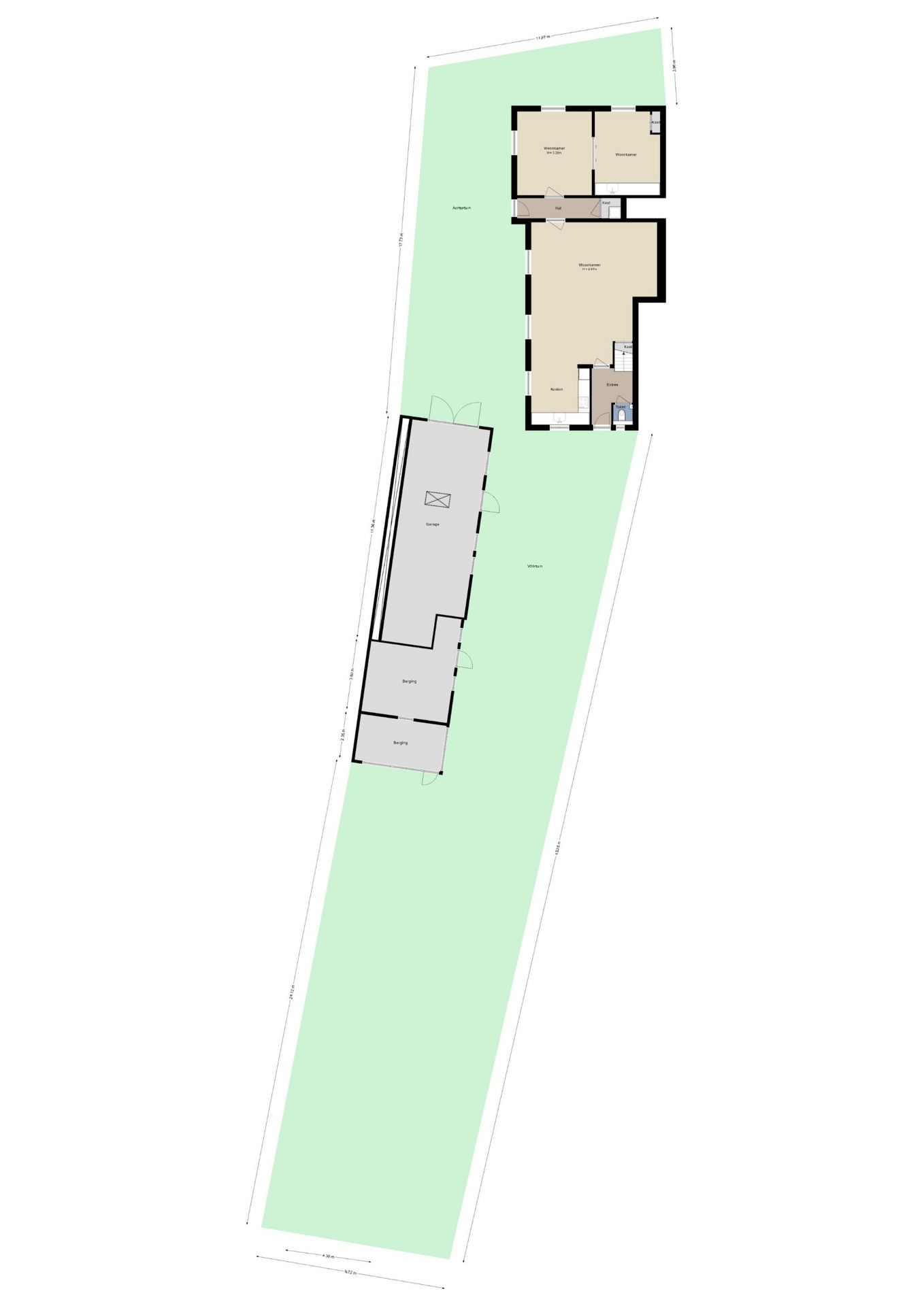 Sustainable Monumental Home with Deep Garden Near the IJssel River — 57