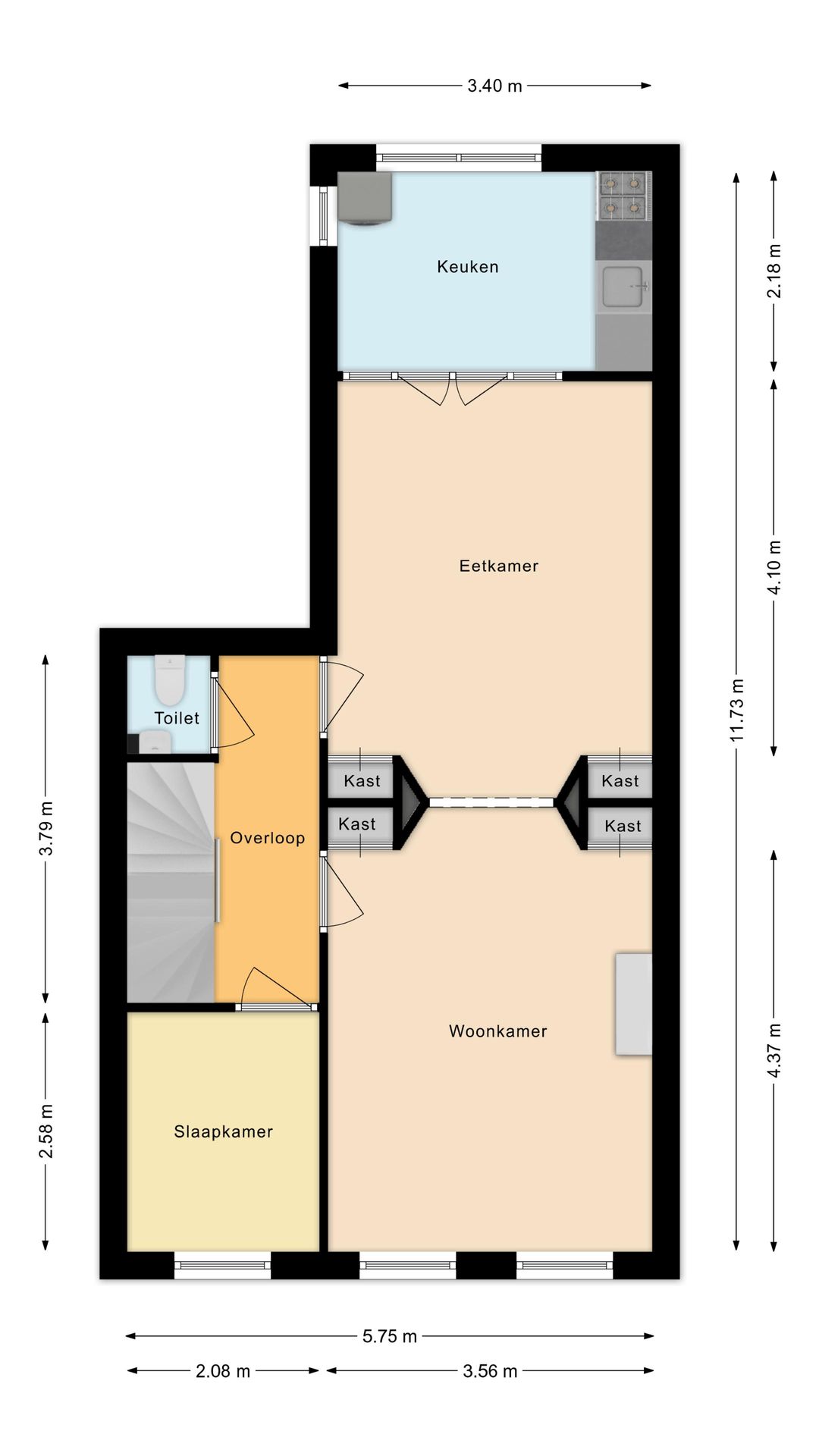 Foto 47 van Zuidsingel 22-A