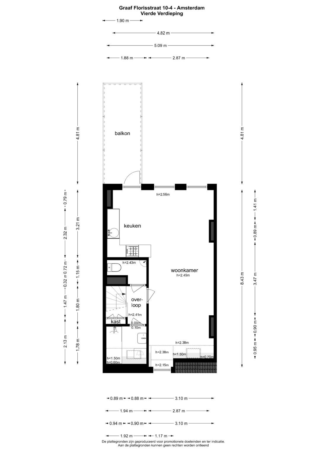 Foto 46 van Graaf Florisstraat 10-4