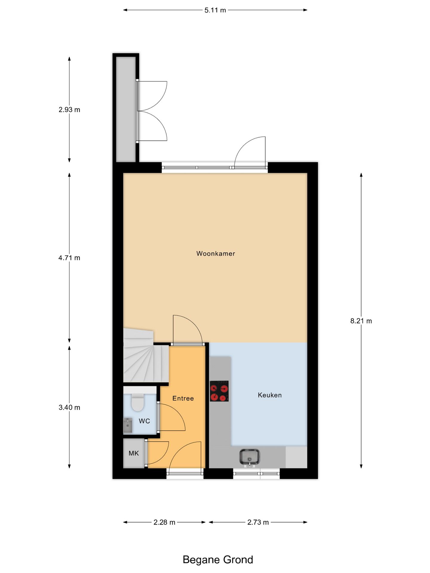 Energy-neutral terraced house with 3 bedrooms and solar panels in Dronten — 49