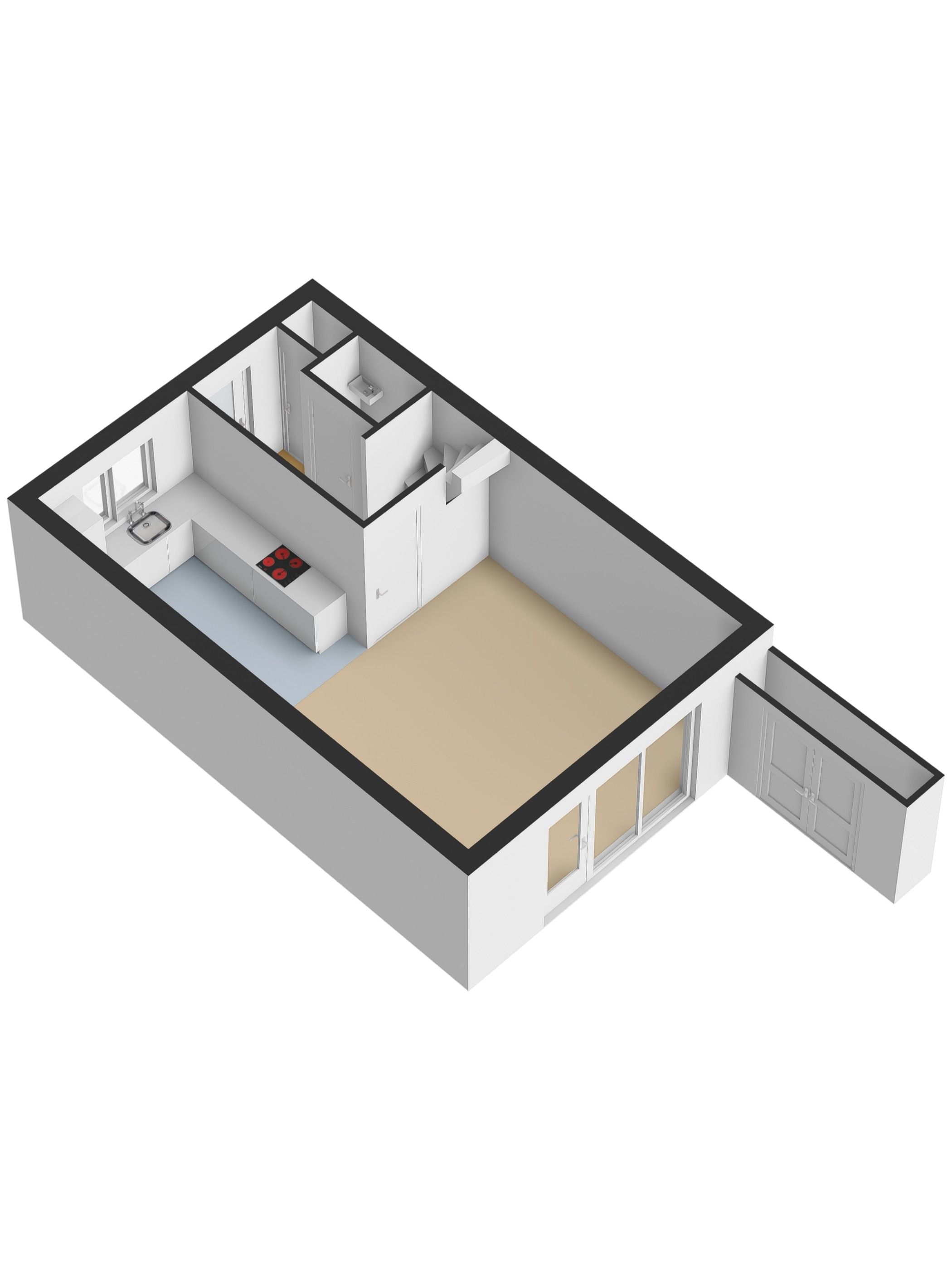Energy-neutral terraced house with 3 bedrooms and solar panels in Dronten — 54