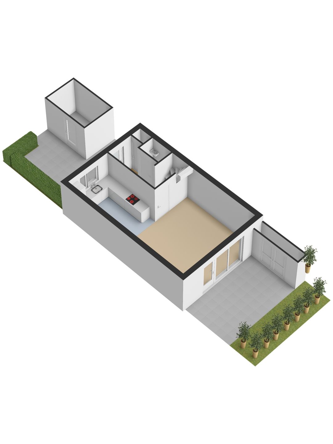 Energy-neutral terraced house with 3 bedrooms and solar panels in Dronten — 53