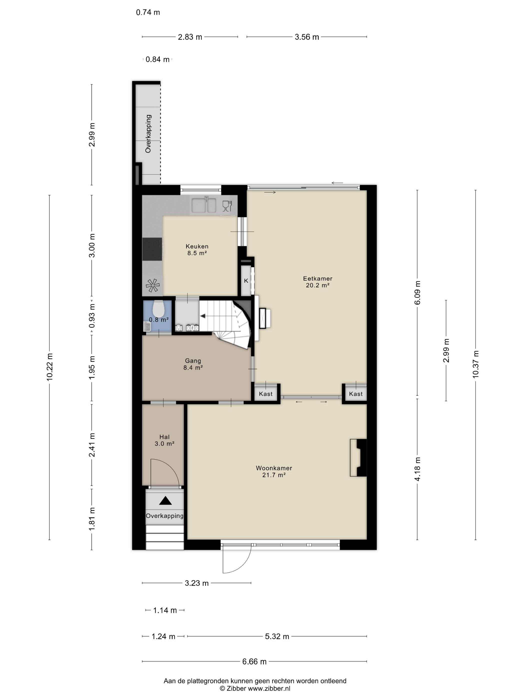 Spacious 1950s terraced home with panoramic IJssel river views — 69