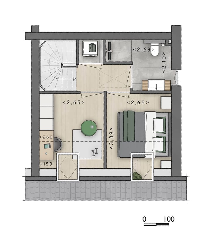 Foto 4 van Rug-aan-rugwoning (Bouwnr. bouwnr 4)