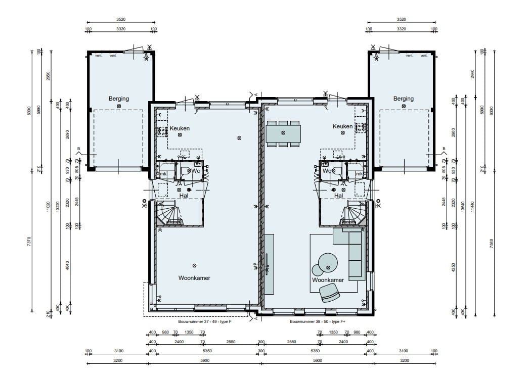Foto 3 van Halfvrijstaande woning (Bouwnr. 38)