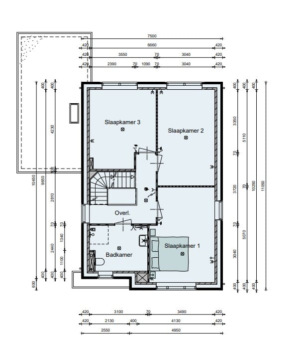 Foto 3 van Vrijstaande woning (Bouwnr. 54)