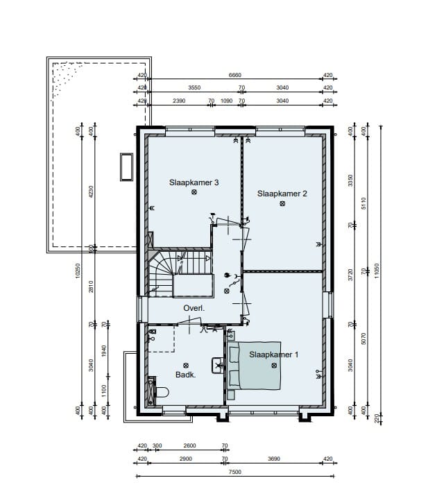 Foto 3 van Vrijstaande woning (Bouwnr. 36)