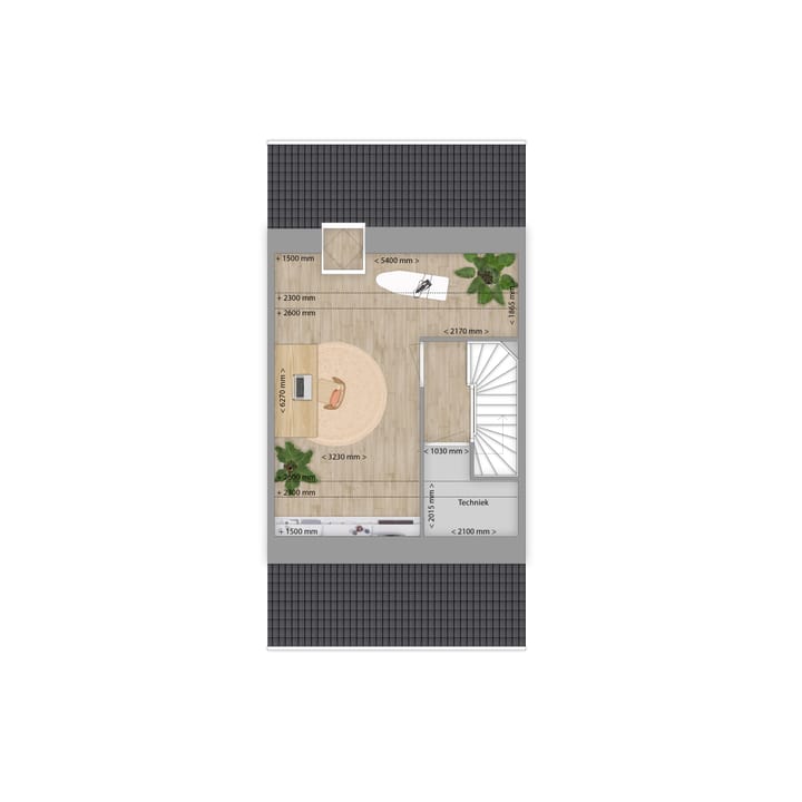 Foto 5 van Tussenwoningen (Bouwnr. 47)