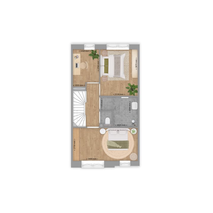Foto 4 van Tussenwoningen (Bouwnr. 48)