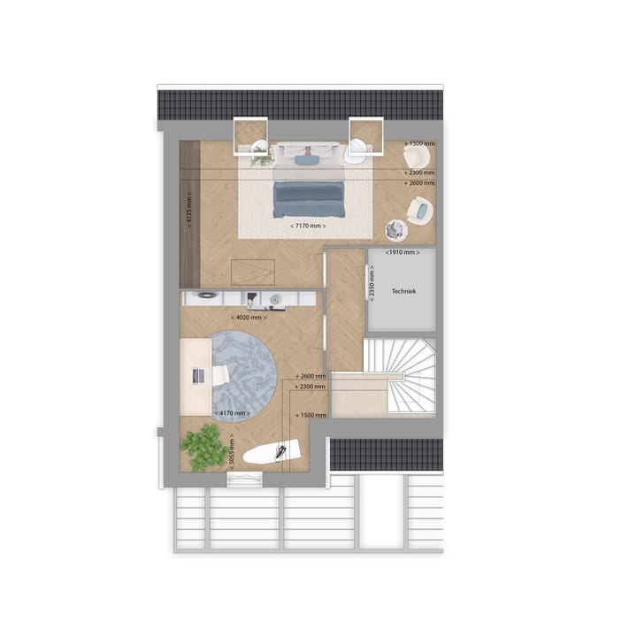 Foto 4 van Levensloopbestendige hofwoningen (Bouwnr. 50)